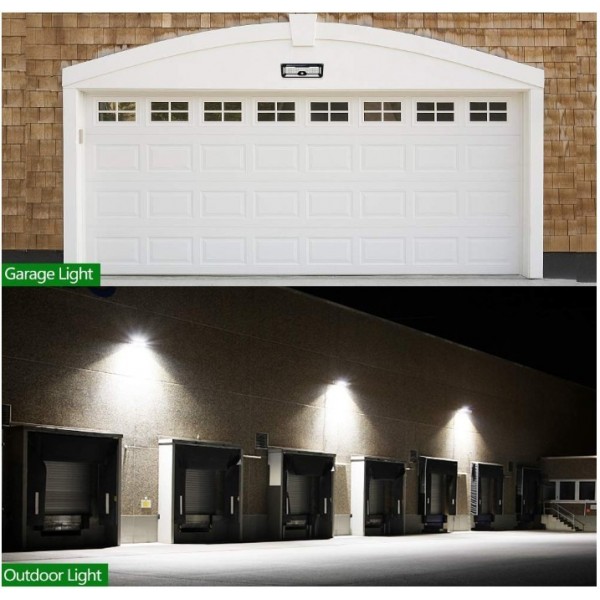  Solar Lights Outdoor, Wireless 136LED Lights of 4 Sides with Wide Lighting Area,Super Bright,Easy Installation ，Waterproof Security Lights for Front Door, Garden, Patio,Yard(2 Pack)